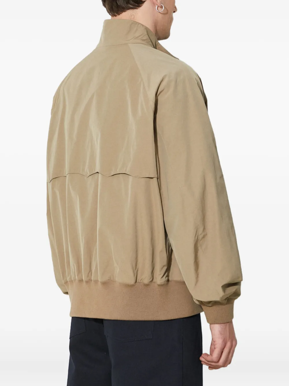 Baracuta G9 Clicker jack met klepzak en rits Beige