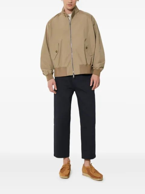 Baracuta G9 Clicker zip-front flap-pocket jacket