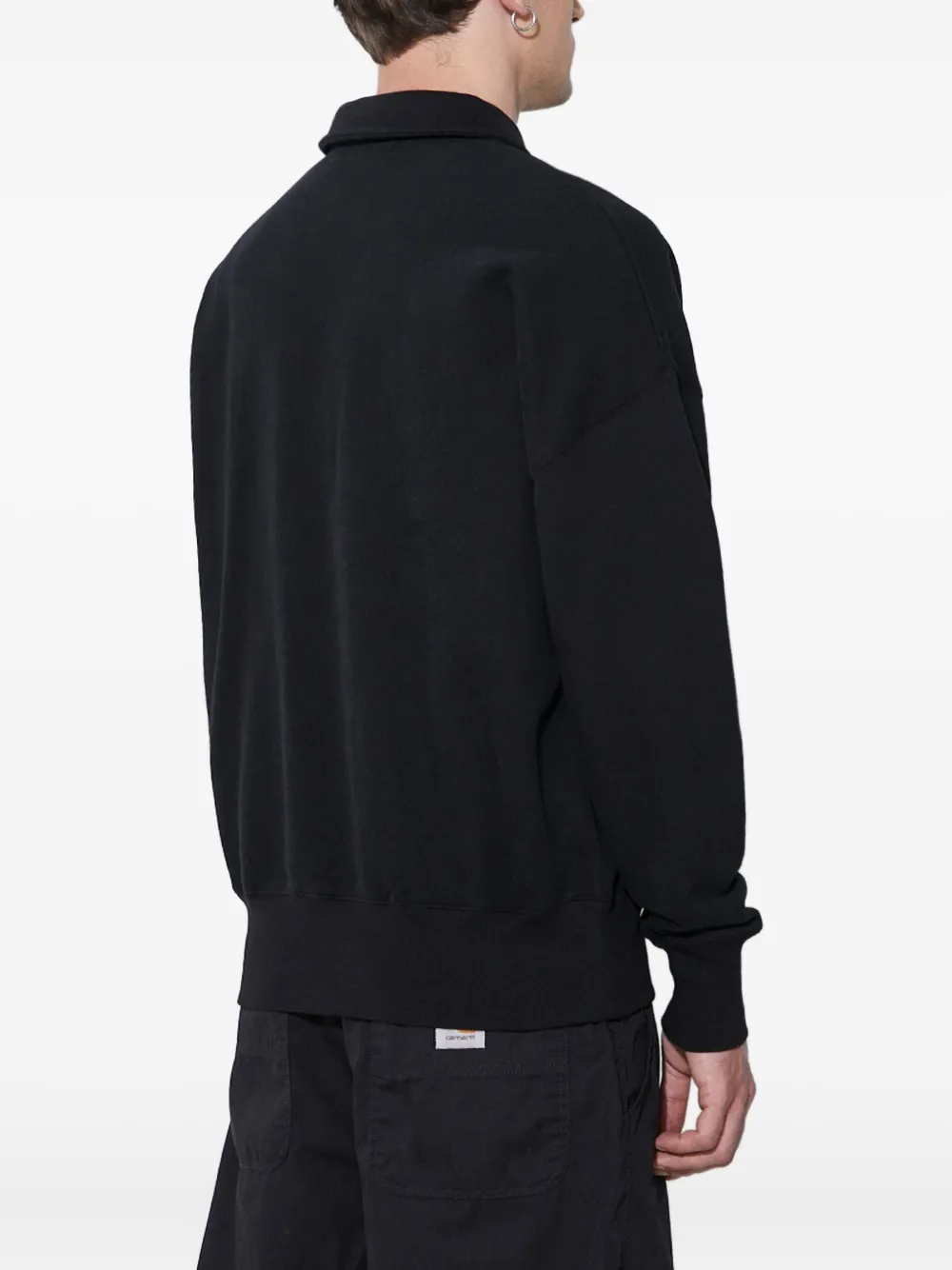 Billionaire Boys Club Sweater met halve rits Zwart