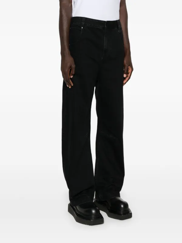 ENTIRE STUDIOS Gem Magnetite Jeans | Black | FARFETCH
