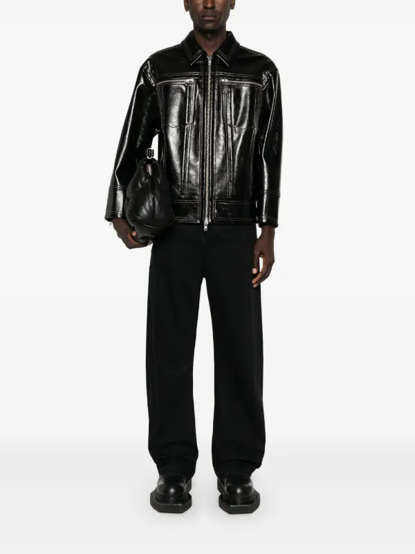 ENTIRE STUDIOS Gem Magnetite Jeans | Black | FARFETCH