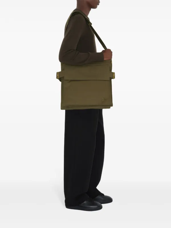 Burberry Medium Trench Tote | Green | FARFETCH PH