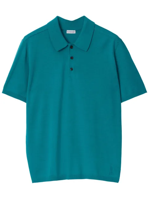 Burberry short-sleeve wool polo shirt Men