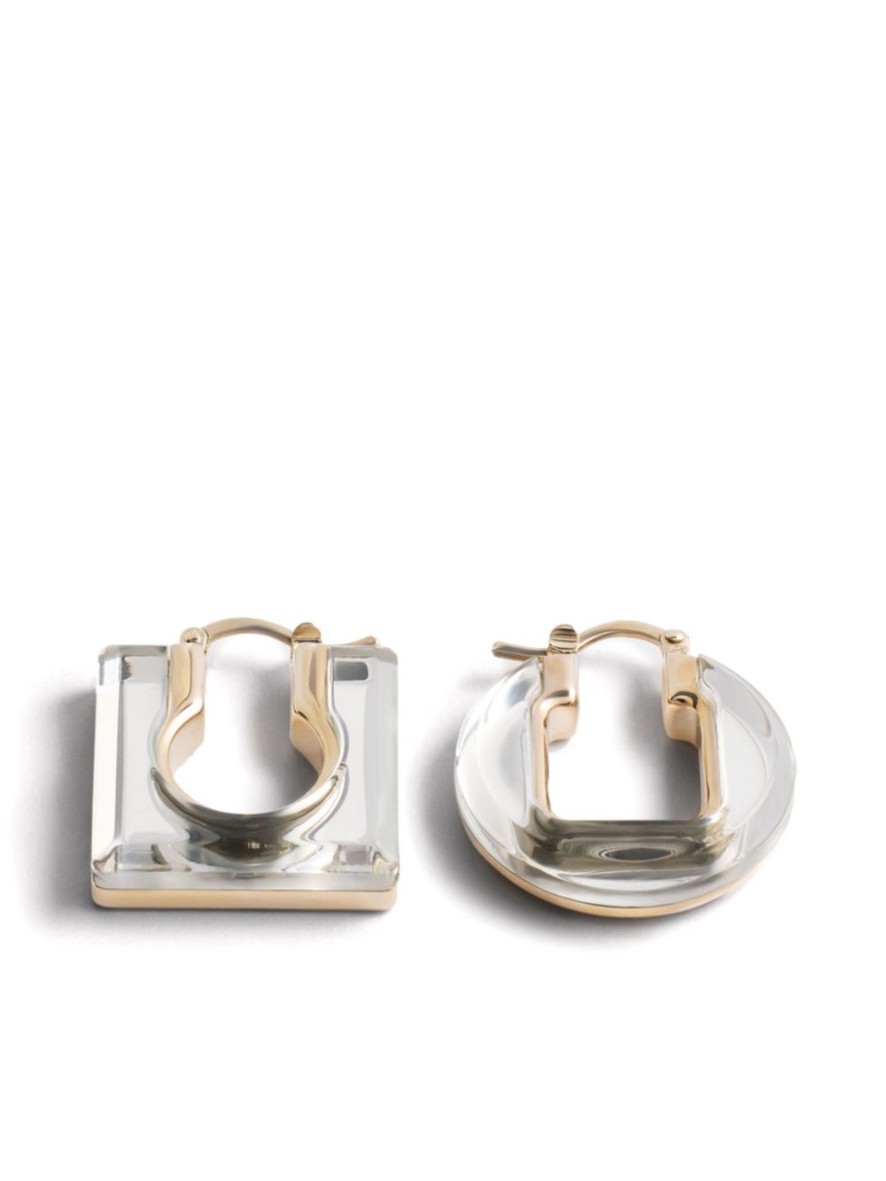 Jacquemus The Rond Carré earrings - Silver