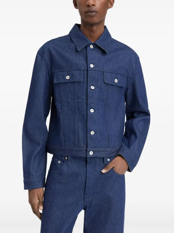 Jacquemus La Veste De-Nimes ジャケット | ブルー | FARFETCH JP