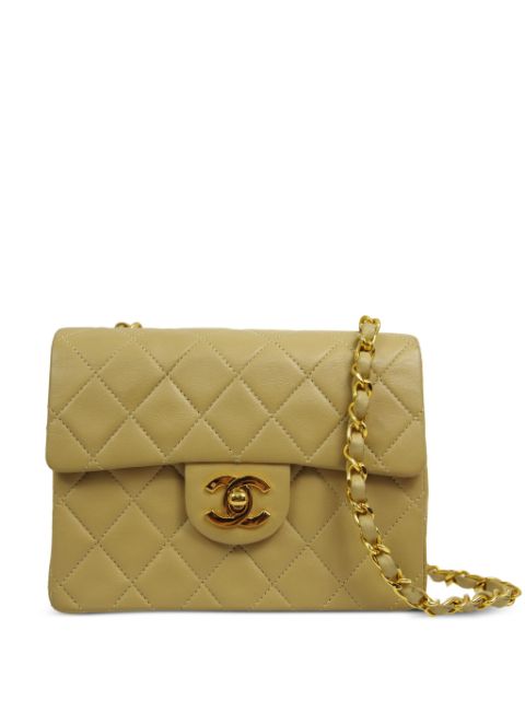 CHANEL 1990 Mini Classic Square Flap shoulder bag Women