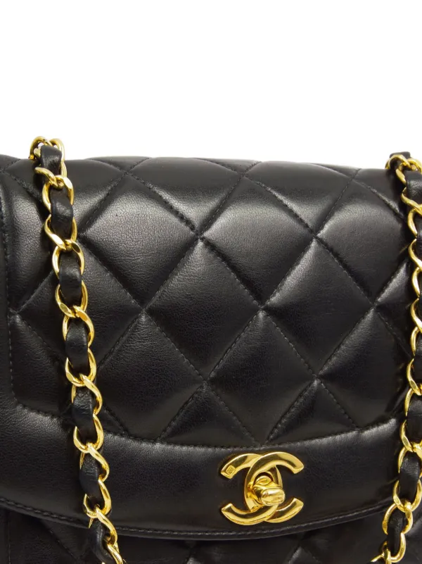 Chanel small diana bag sale