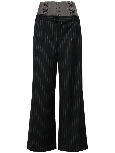 Andersson Bell pants con doble pretina y agujetas