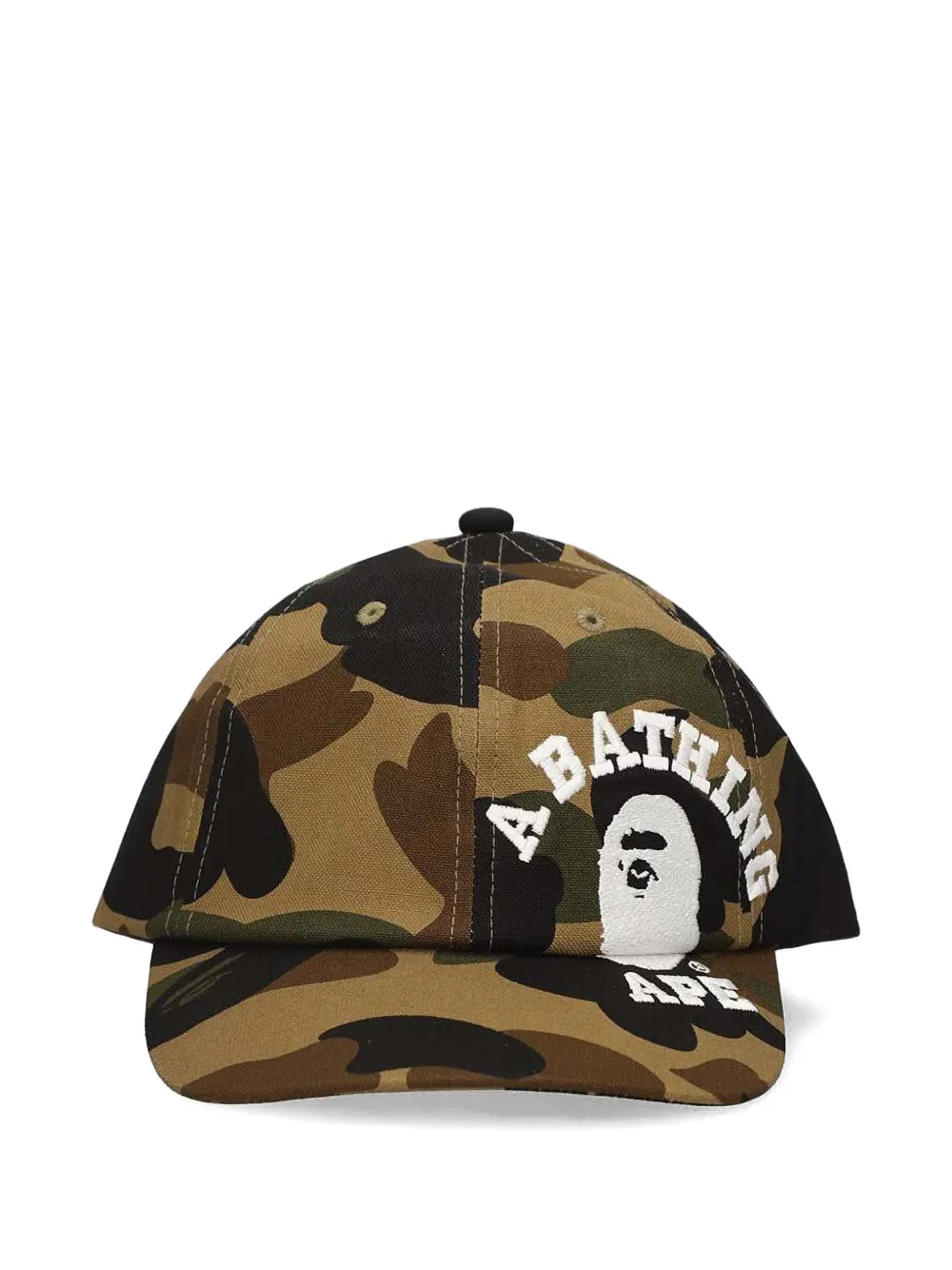 A BATHING APE® camouflage cap | Green | Image 1