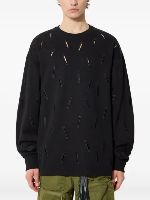 A.A. Spectrum cut-out detail sweatshirt