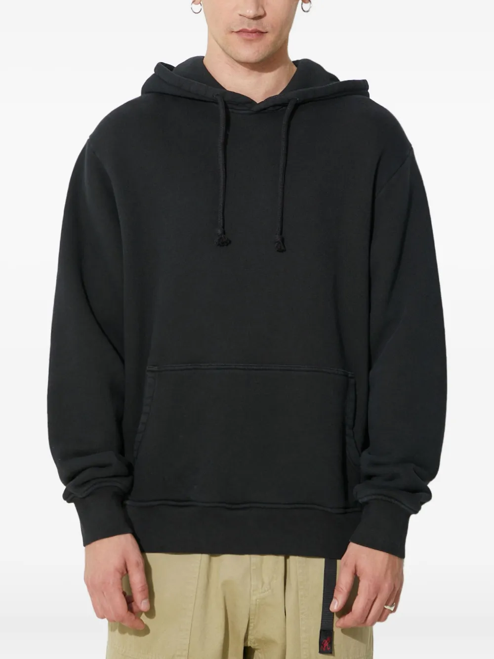 long-sleeve cotton hoodie