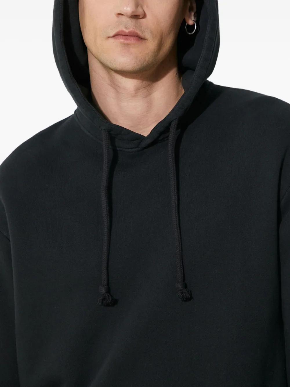 424 Katoenen hoodie Zwart