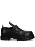 424 leather derby shoes - Black