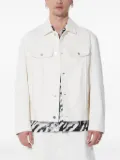 Aries zebra-print short-sleeve shirt - Black