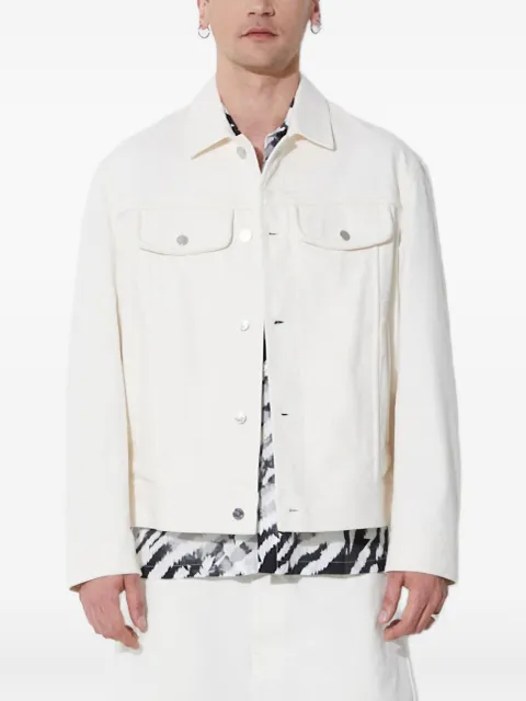 Aries zebra-print short-sleeve shirt
