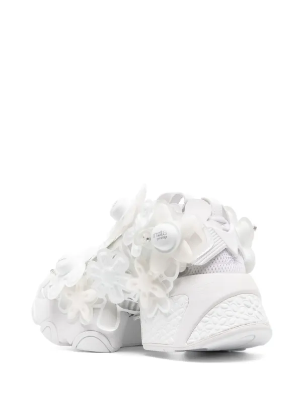 noir kei ninomiya reebok スニーカー 白 25cm Noir Kei Ninomiya x Reebok Instapump Fury スニーカー