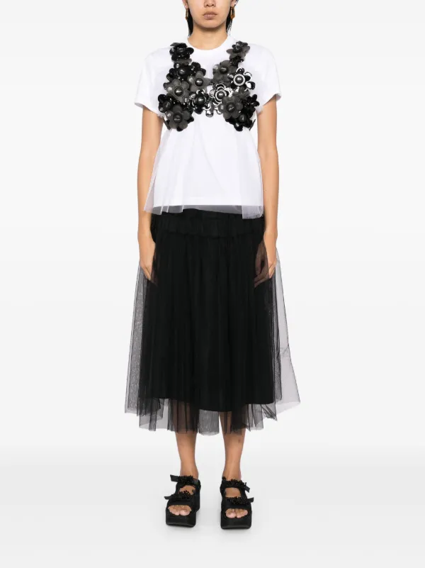※最終値下げ※noir kei ninomiya 黒 フラワー ハーネス Noir Kei Ninomiya フローラル ハーネス | ブラック | FARFETCH JP