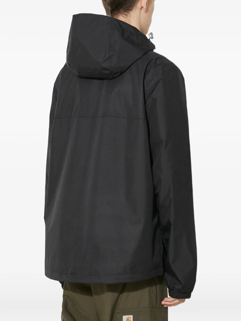 Helly Hansen Vancouver hooded logo-print jacket Zwart