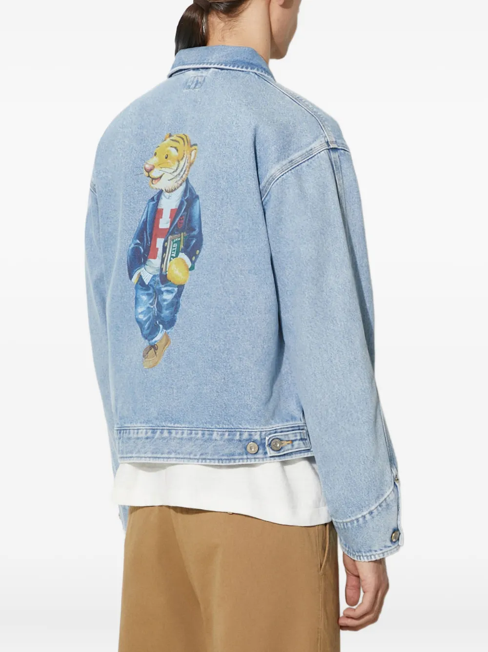 Human Made Denim jack Blauw