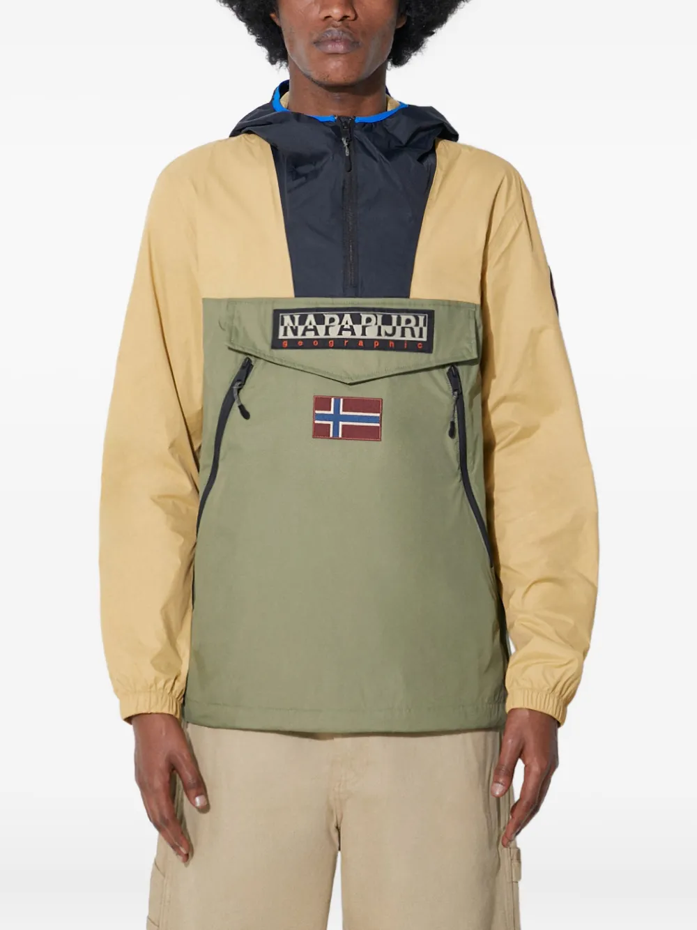 Napapijri Rainforest Wb Pkt V2 zip-up hooded jacket | Grün | Image 1