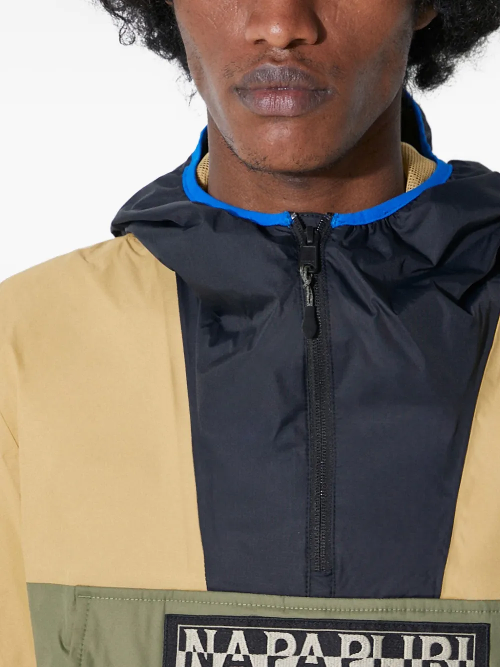 Napapijri Rainforest Wb Pkt V2 jack met capuchon en rits Groen