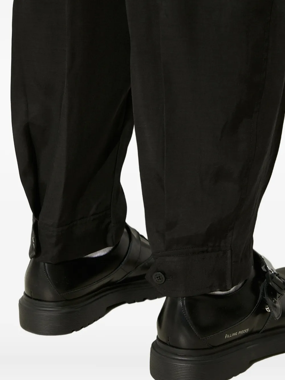Neil Barrett Cargo-pocket Trousers In Black