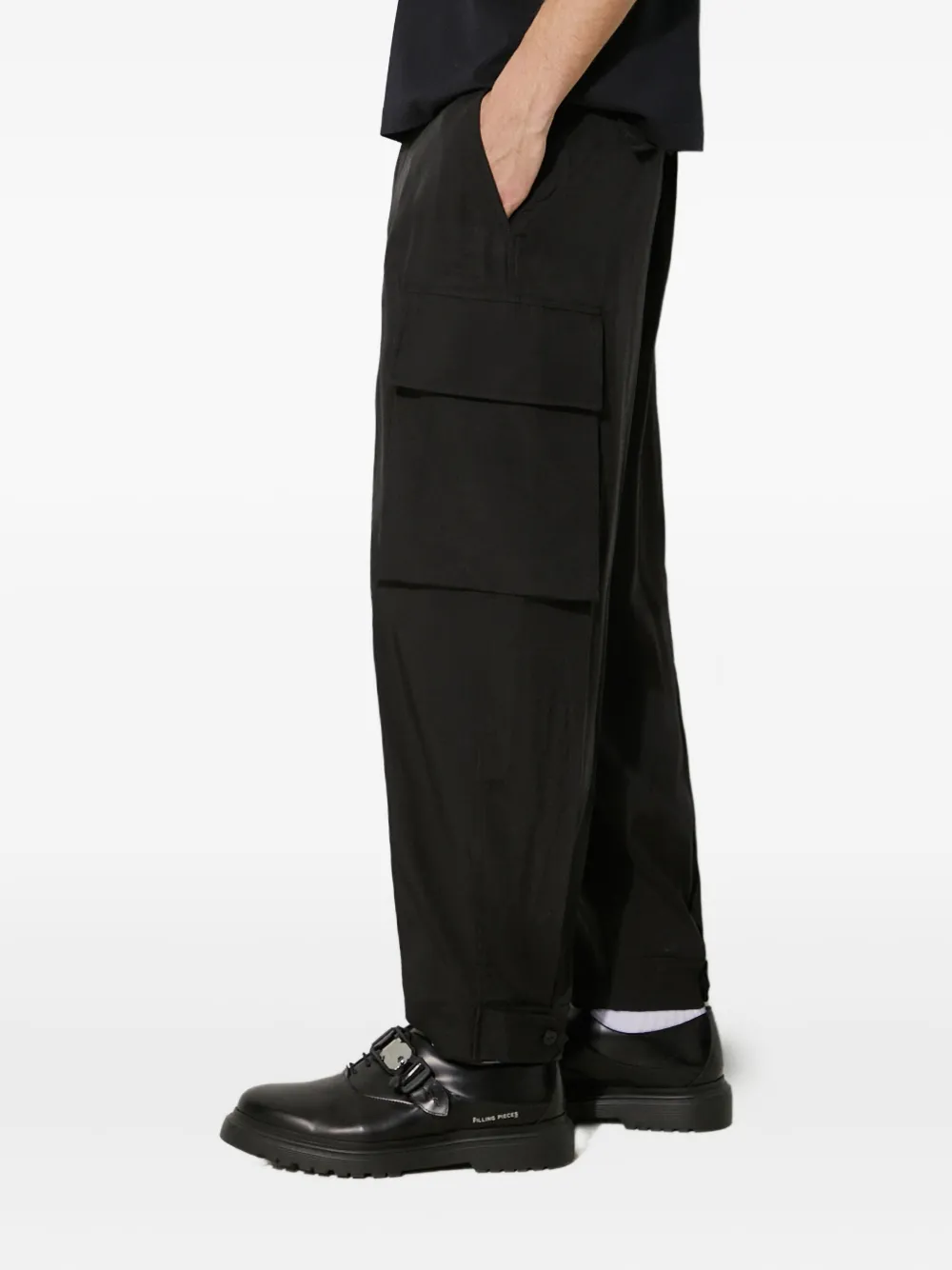 Neil Barrett Cargo-pocket Trousers In Black