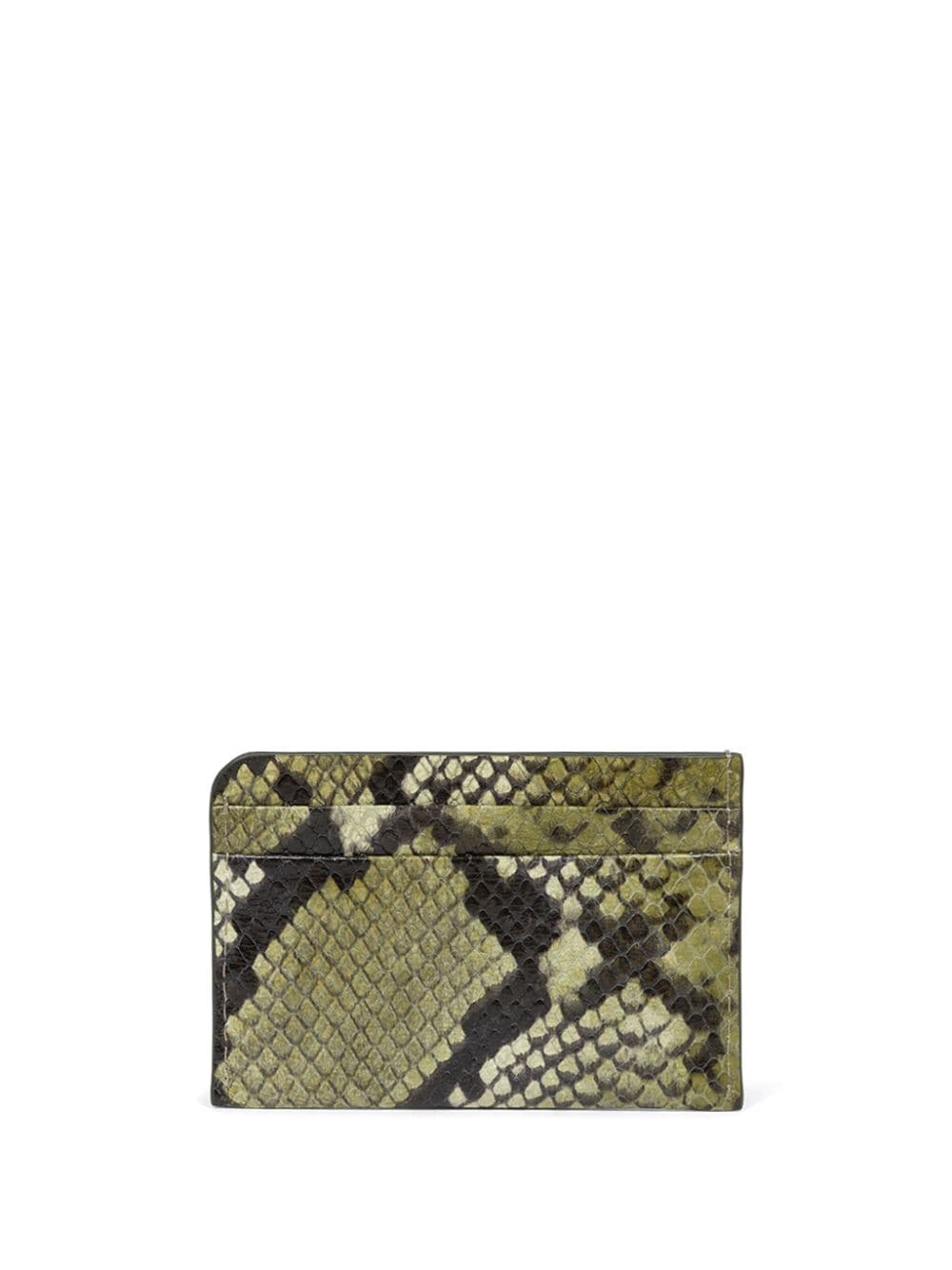 DRIES VAN NOTEN ANIMAL-PRINT LEATHER CARDHOLDER 