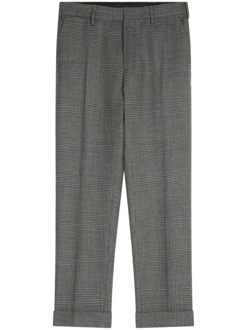 DRIES VAN NOTEN Wool Trousers - Black