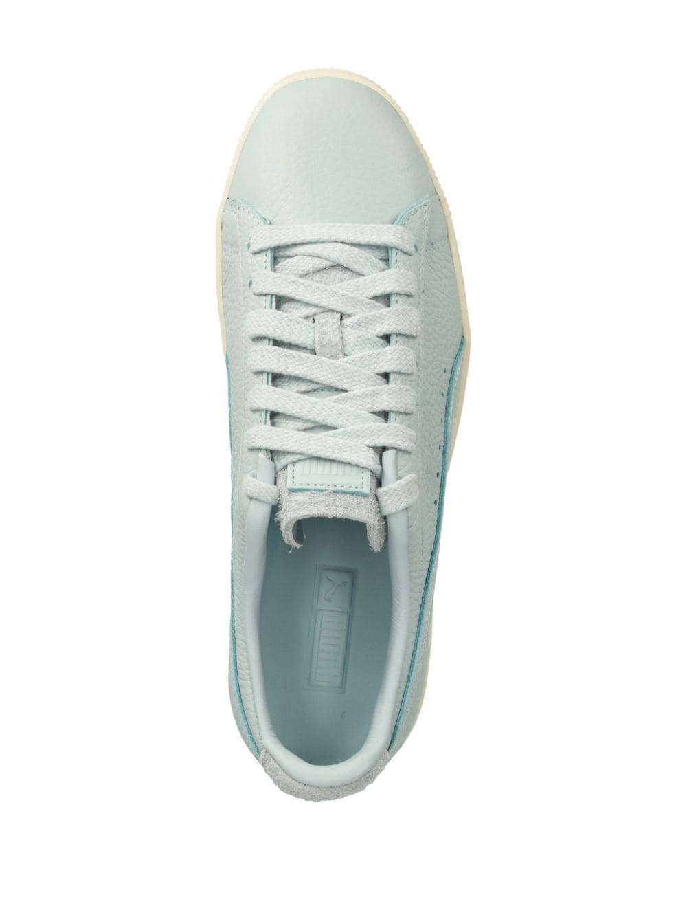 Shop Puma Clyde Premium Sneakers In Blau