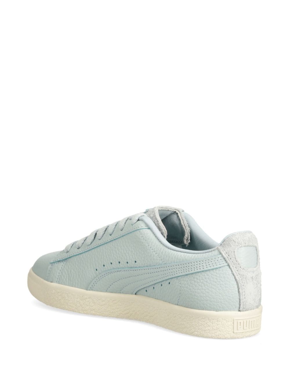 Shop Puma Clyde Premium Sneakers In Blau