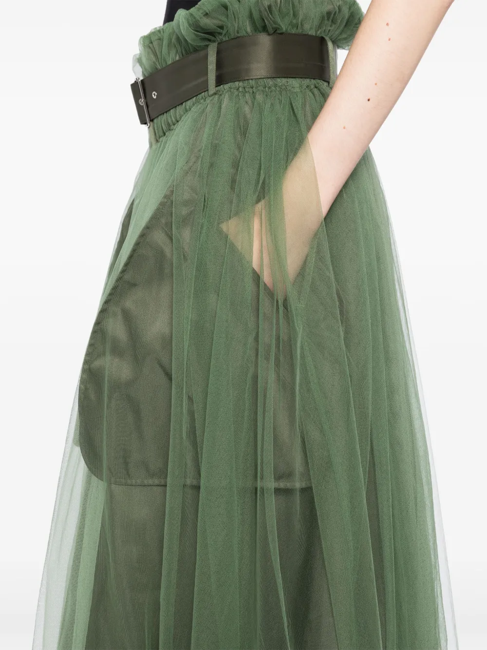 Noir Kei Ninomiya ベルテッド チュチュスカート - Farfetch
