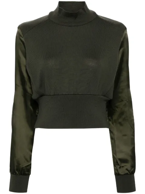Noir Kei Ninomiya cropped jumper
