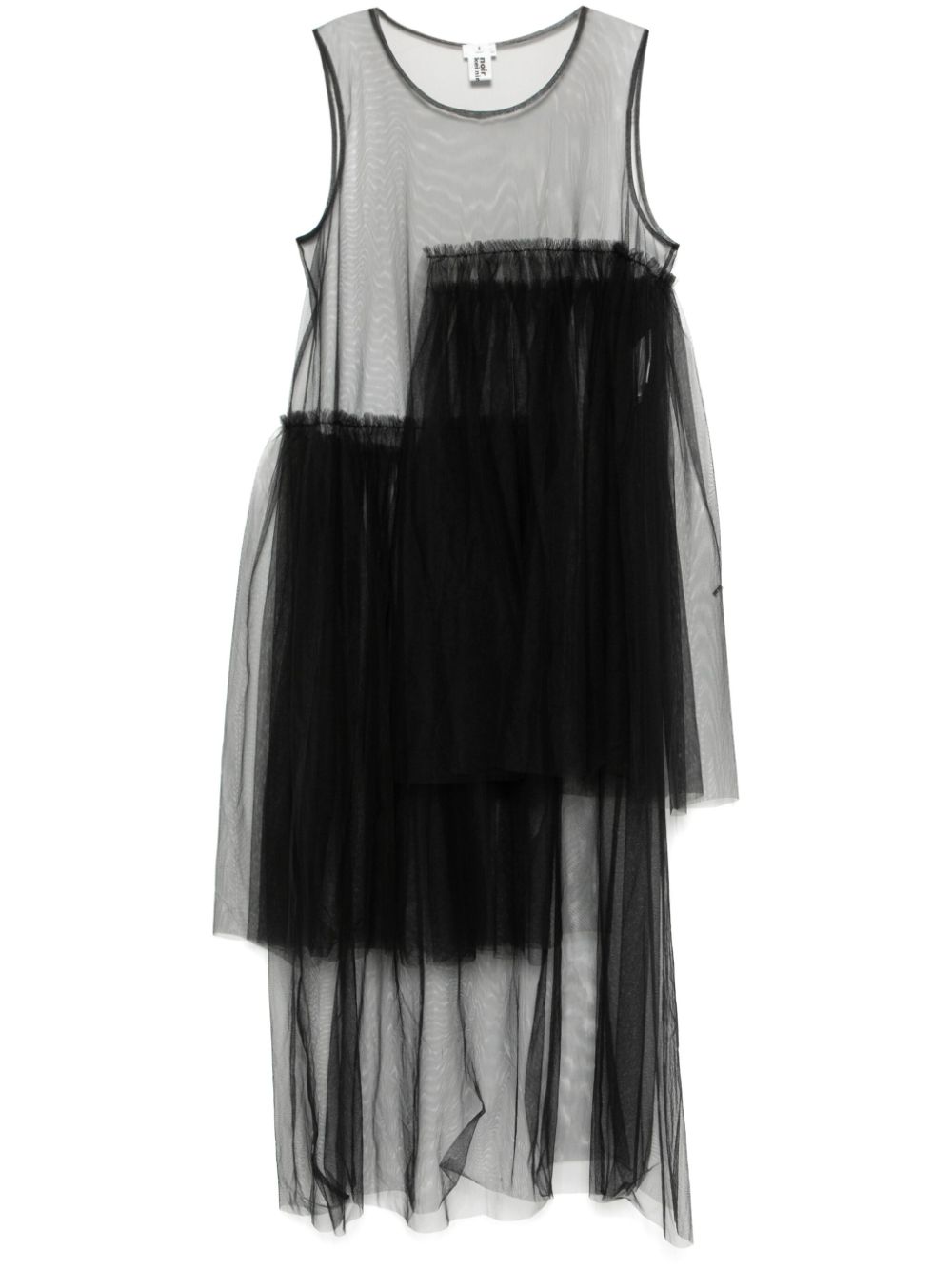 Noir Kei Ninomiya tulle dress - Black