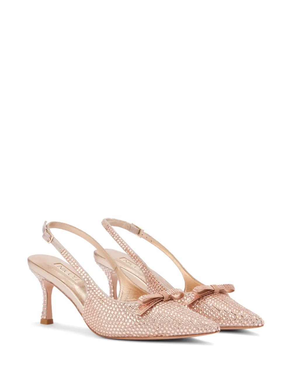 NICOLI 70 mm Viterbo pumps - Roze