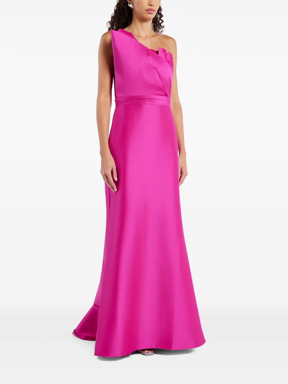 Badgley Mischka Mouwloze jurk Roze