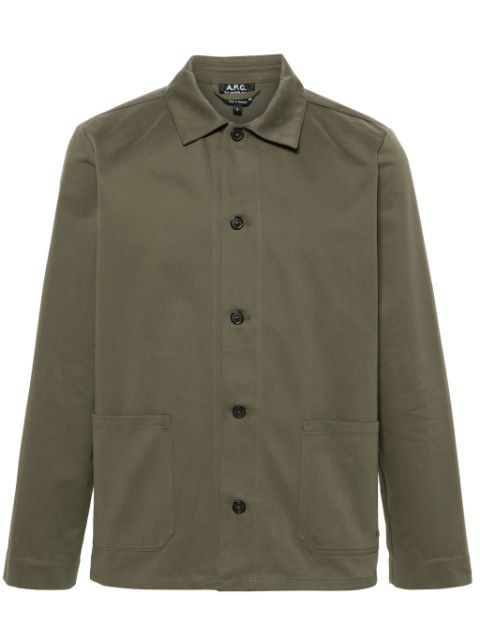 A.P.C. twill shirt jacket Men