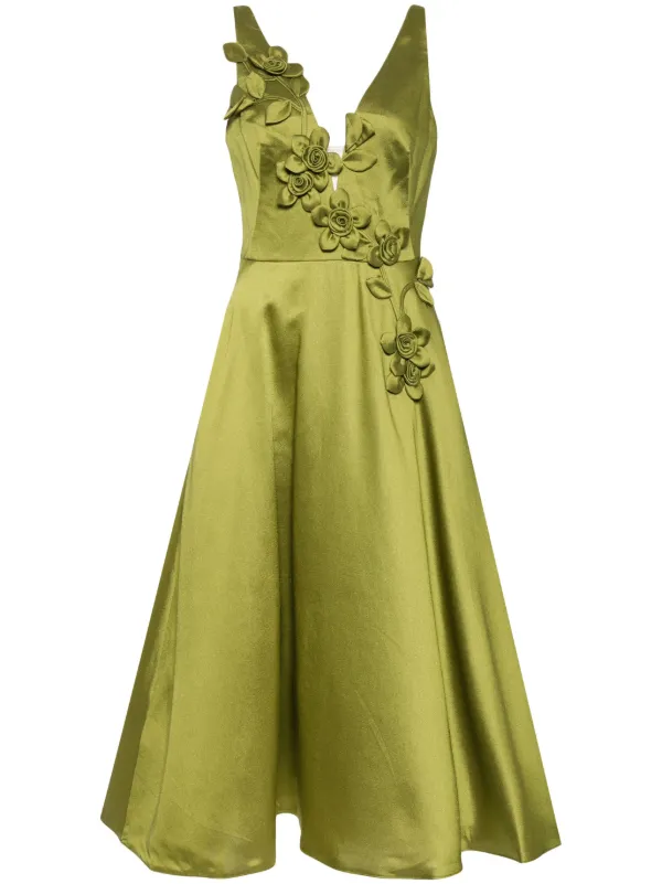 Marchesa yellow gown best sale