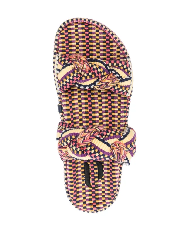 geometric-print pareo