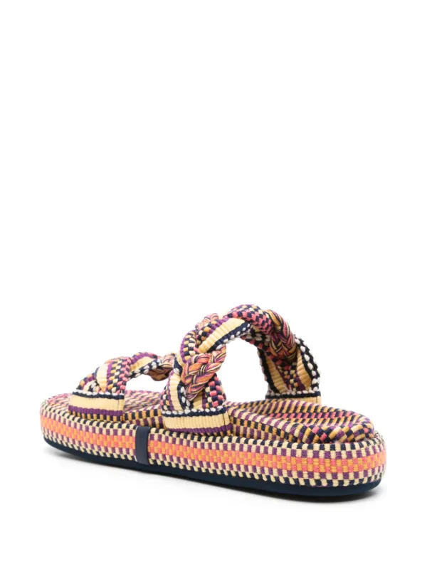 geometric-print pareo