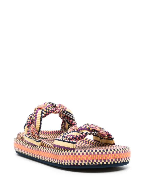geometric-print pareo