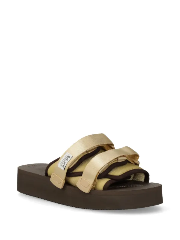 Suicoke タッチストラップ サンダル | ニュートラル | FARFETCH JP