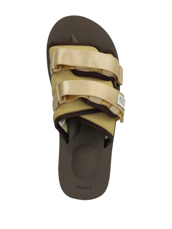 Suicoke Slide Com Tiras Fixadoras | Neutro | FARFETCH BR