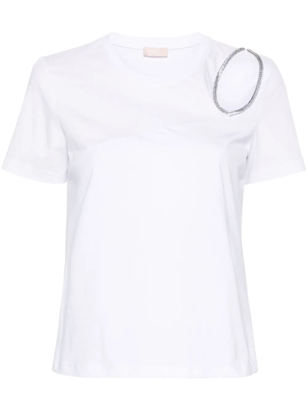 LIU JO T-shirt met stras Wit