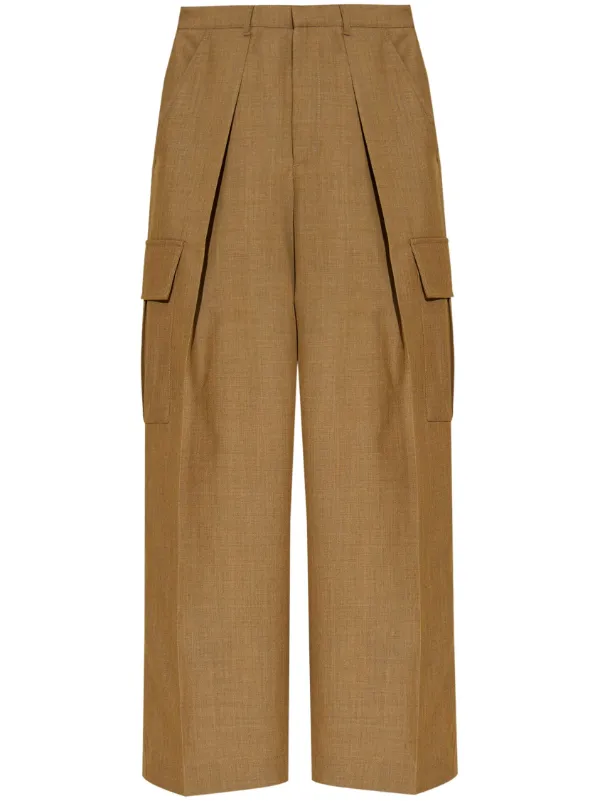 パンツ Burberry Embroidered Viscose Blend Cargo Pant Burberry Cotton-Blend Cargo Pants | Saks Fifth Avenue
