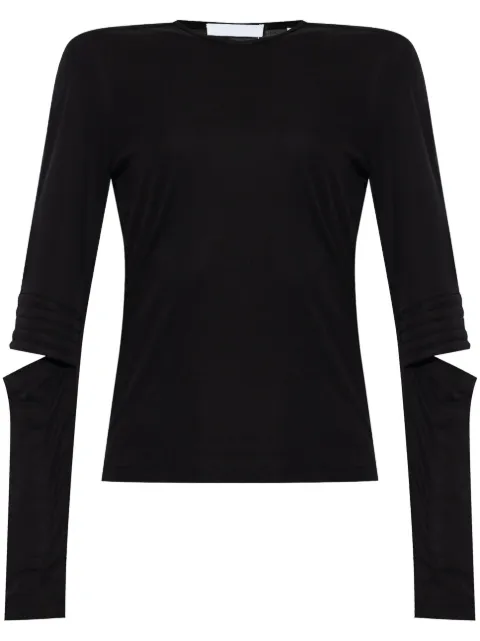 Helmut Lang Astro Crew split-elbow top