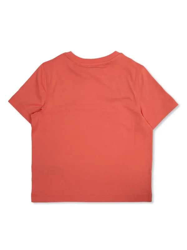 Burberry Kids ロゴ Tシャツ | オレンジ | FARFETCH JP