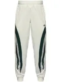 adidas logo wide-leg track pants - White