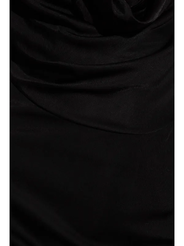 Helmut Lang レディース ブラック Slash カットアウトジャージー