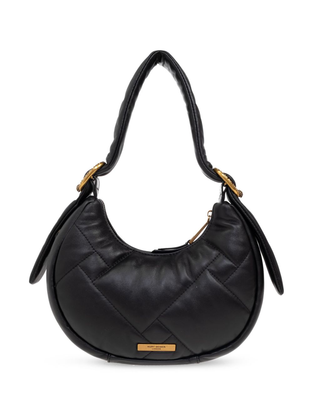 Shop Kurt Geiger Kensington Shoulder Bag In Black